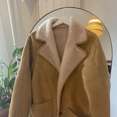 Veste faux mouton 