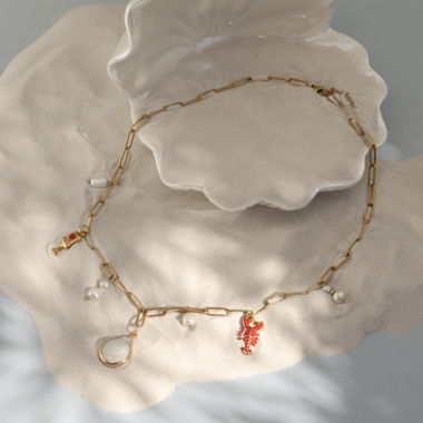 Gold-Charm-Kette