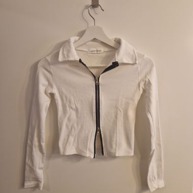 Long-Sleeved Crop Top