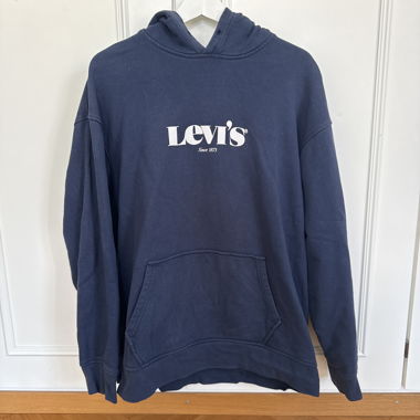 Hoodie vintage Levi's bleu