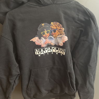 Napapijri Milano Kapuzenpullover schwarz