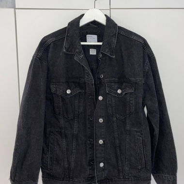 Jeansjacke Schwarz