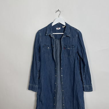 Levi's denim shirt dress