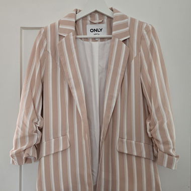 ONLY Striped Blazer Size 34