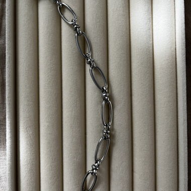 Bracciale elegante in acciaio inox, nuovo