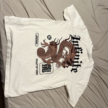 Weisses Graphic T-Shirt