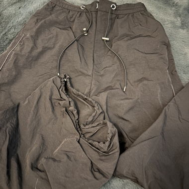 Pantaloni Parachute neri
