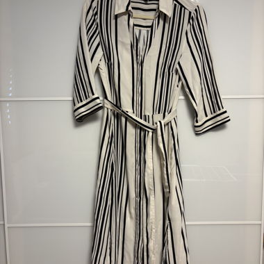 Robe chemisier rayée