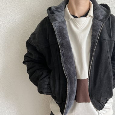 Rework Jeansjacke mit Innenfutter