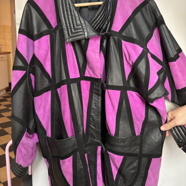 Vintage 80er Jahre Lederjacke