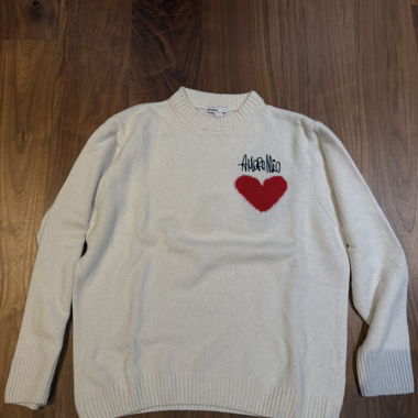 Maglione in maglia Amore Mio
