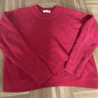 Red sweater
