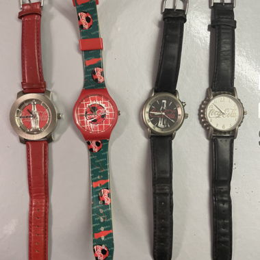 Objets de collection : montres Coca-Cola