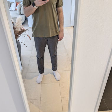Polo PRL, coupe ajustée sur mesure, vert cargo