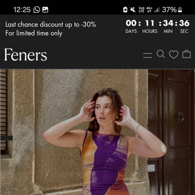 Dress feners