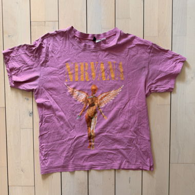 Nirvana Pink T-Shirt