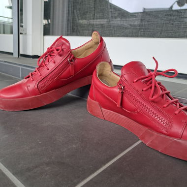 Giuseppe Zanotti The Shark 5.0 Low Rosso