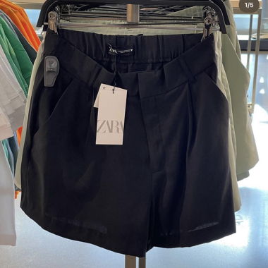 Shorts noirs Zara
