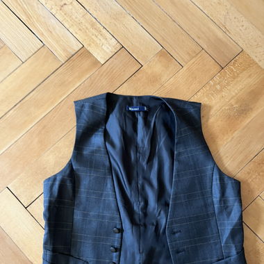 Navy blue vest