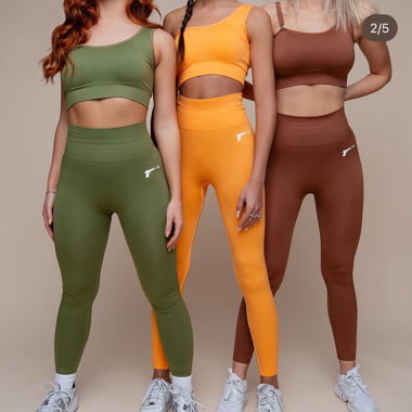 Leggings marron Alpha Coutures