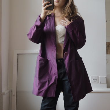 Purple Blazer
