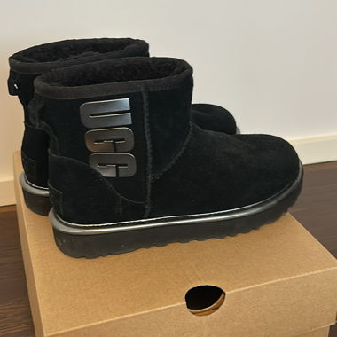 Uggs nero argento Taglia 36