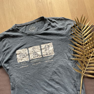 t- Shirt mit Backprint 