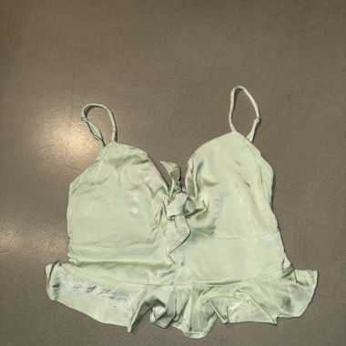 Sweet Top with Bow in Mint