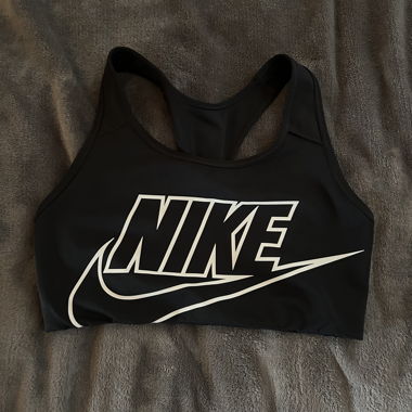 Brassière de sport Nike noire