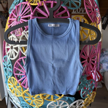 Zara blaues Tanktop