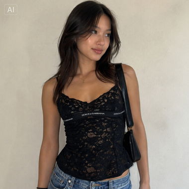 Canotta lingerie Dolce&Gabbana Vintage
