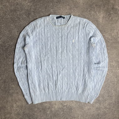 Maglione vintage Ralph Lauren a trecce