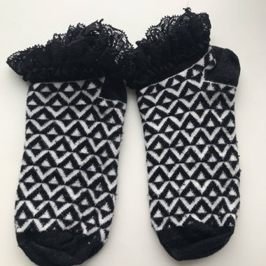 Rüschensocken (NIE GETRAGEN)