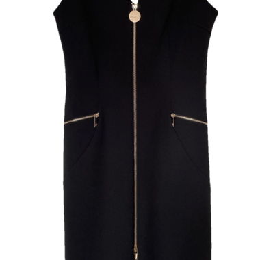 Abito nero Bodycon Marciano con zip taglia 42 IT