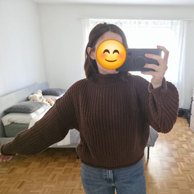 Maglione marrone