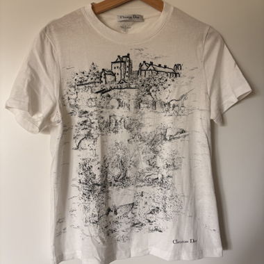 T-Shirt Christian Dior weiss