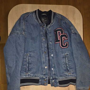 Veste denim style universitaire taille XXS