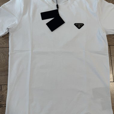 T-shirt Prada blanc Gr. S
