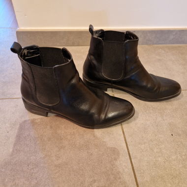 Leder-Stiefeletten Grösse 38