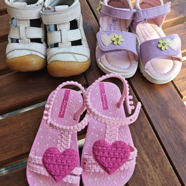Confezione di sandali per bambini, taglia 20