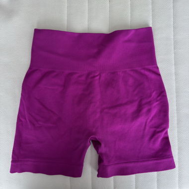 Magenta Seamless Shorts