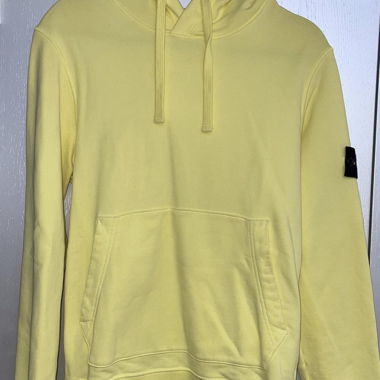 Stone Island Badge Hooded Sweatshirt
