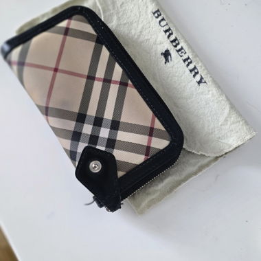 Portafoglio Burberry a quadri