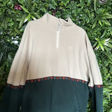 Iriedaily Fleecepullover mit quarterzip