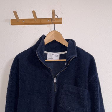 Selected Homme Sherpa Pullover Gr. M