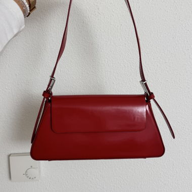 Zara Handtasche cherry red