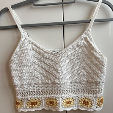 Hollister Crochet Tank Top