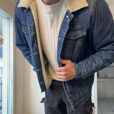 JEANS SHERPA JACKET
