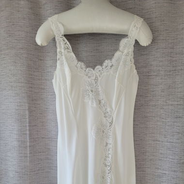 Nuisette Dentelles Blanche Vintage "La Castellana"