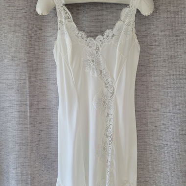 Nuisette Dentelles Blanche Vintage "La Castellana"